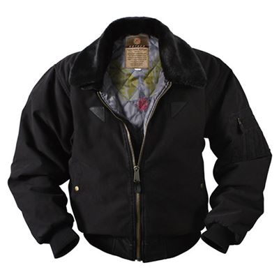 Veste VINTAGE B-15A BOMBER NOIRE