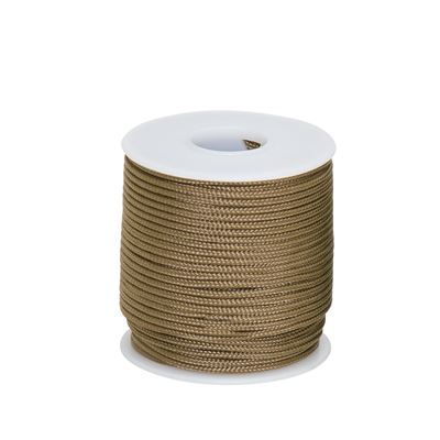 Cordon MICRO CORD nylon 95LB sur bobine ø 1,5 mm / 30 m COYOTE