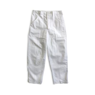 Pantalon de cuisine AČR avec cordon BLANC