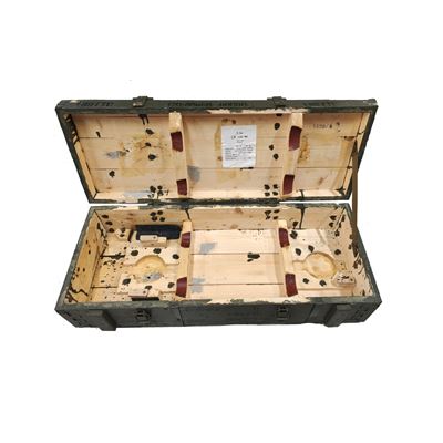 Caisse en bois pour 2 raquettes OF-120 M d'occasion Armée tchèque 8702-120M 2