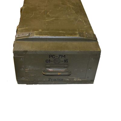 Caisse en bois provenant de munitions PG 7 usagées Armée tchèque 87027129 3