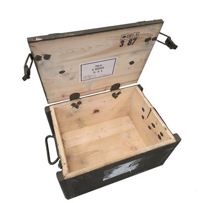 Caisse en bois pour détonateurs CV-ŽE-B usagée Armée tchèque 87027250 2