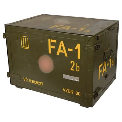 Caisse en bois avec deux tiroirs AČR/ČSLA sanitaire Armée tchèque 870279-2 4