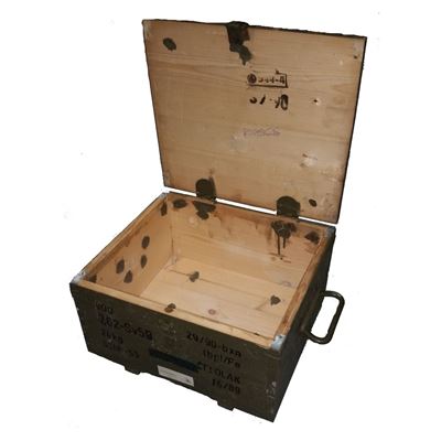 Bedna dřevěná od munice AČR 35 x 31 x 18 cm Armée tchèque 87027927 2