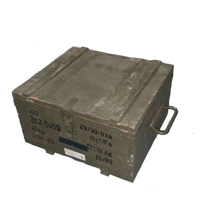 Bedna dřevěná od munice AČR 35 x 31 x 18 cm Armée tchèque 87027927 3