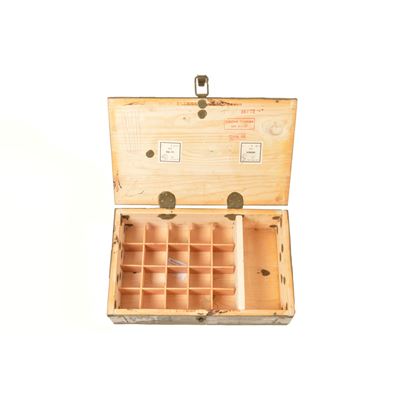 Caisse en bois pour grenades F-1 / 20 pièces, d'occasion Armée tchèque 87027929 6