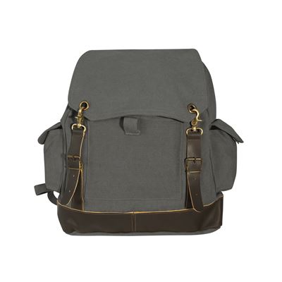Sac à dos EXPEDITION VINTAGE CHARCOAL GRIS ROTHCO 8707 4