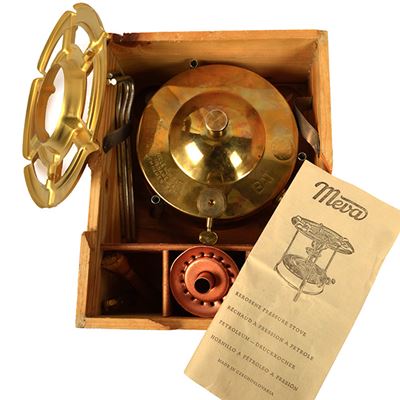 Réchaud en laiton de type MEVA / BAT DDR GDR d'occasion MEVA 870897 4