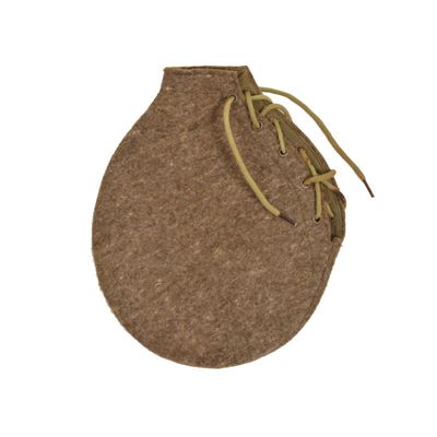 Étui en feutre avec cordon pour gourde en aluminium ČSLA