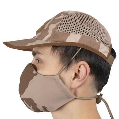 Masque moulé double couche rip-stop mod. 95 Désert MILITARY RANGE 874-95-DES 2