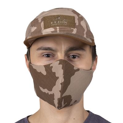 Masque moulé double couche rip-stop mod. 95 Désert MILITARY RANGE 874-95-DES 3