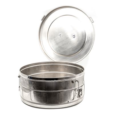 Tambour de stérilisation en acier inoxydable 35 cm  875491 2