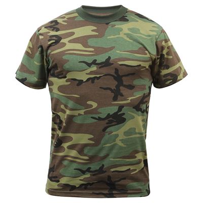 T-shirt à manches courtes US WOODLAND ROTHCO 8777 2
