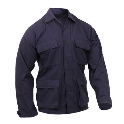 Blouse US type BDU rip-stop bleu marine