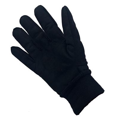 Gants pour parachutistes de l'armée tchèque, à doigts, intérieurs, NOIRS Armée tchèque 880203V 2
