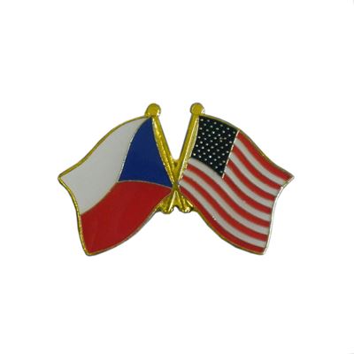 Insigne du drapeau de l'amitié entre la République tchèque et les États-Unis