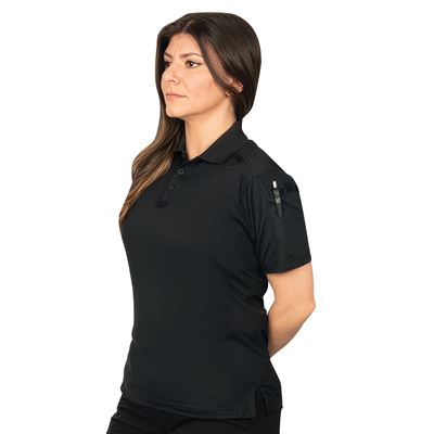 Polo pour femme TACTICAL PERFORMANCE à manches courtes NOIR ROTHCO 88310 2