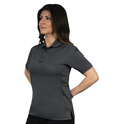 Polo pour femme TACTICAL PERFORMANCE à manches courtes CHARCOAL GRIS ROTHCO 88340 3