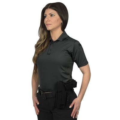 Polo pour femme TACTICAL PERFORMANCE à manches courtes CHARCOAL GRIS ROTHCO 88340 6