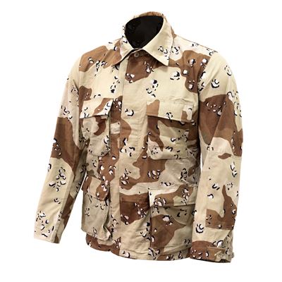 Blouse US type BDU 6-COL DESERT originale d'occasion
