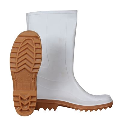 Bottes en caoutchouc / bottes de pluie BLANCHES