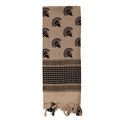 Foulard SHEMAGH 107 x 107 cm SPARTAN TAN