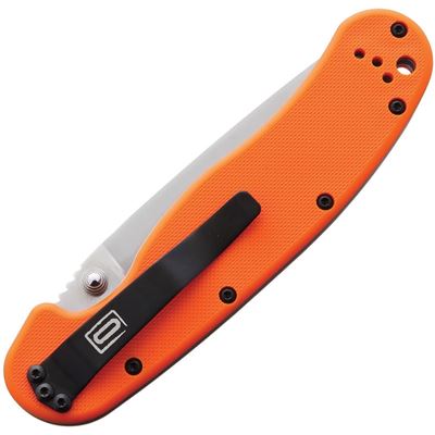 Couteau pliant RAT I lame D2 ORANGE Ontario Knife Company 8867 2