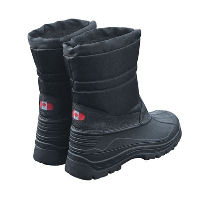 Bottes d'hiver CANADIAN avec fourrure NOIRES  887 2