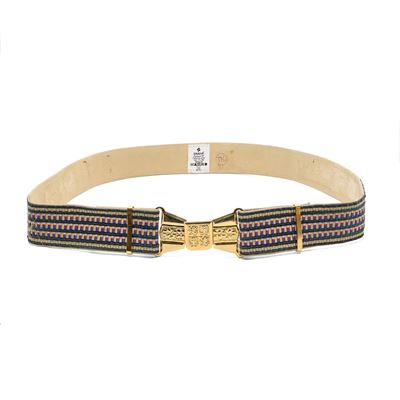 Ceinture de la garde d'honneur COLORÉE avec boucle ČSFR d'occasion