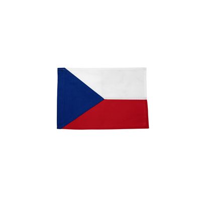 Drapeau RÉPUBLIQUE TCHÈQUE coton 23 x 33 cm