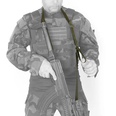 Sangle tactique à deux points VERTE TacticalPro 89311OD 6