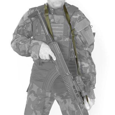 Sangle tactique à deux points VERTE TacticalPro 89311OD 5