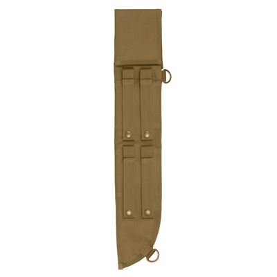 Étui pour machette 45 cm avec poches COYOTE ROTHCO 895 2