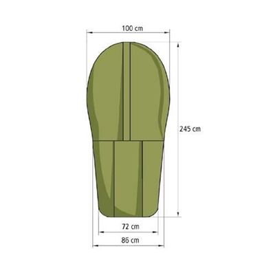 Sac de bivouac COMBAT Gore-Tex® VERT CARINTHIA 89710 3
