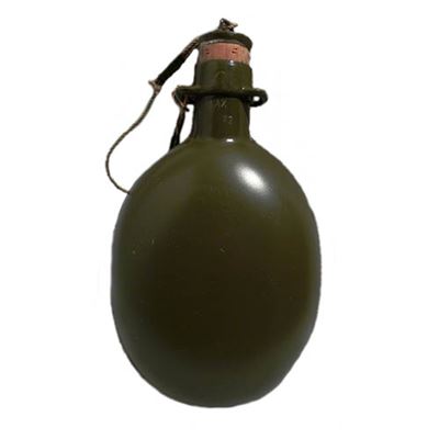 Bouteille de campagne AČR/ČSLA avec étui en feutre, bouchon en plastique ALU à pression. Armée tchèque 89814551 3