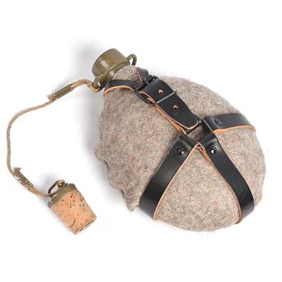 Bouteille de campagne AČR/ČSLA avec étui en feutre Bouchon KOREK