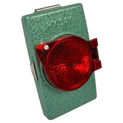 Lampe de police MY DAY avec cache rouge couleur VERTE