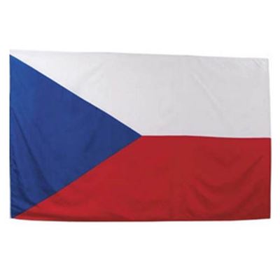 Drapeau sur hampe RÉPUBLIQUE TCHÈQUE 30 x 45 cm Armée tchèque 16701001 2