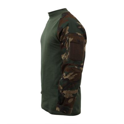 Chemise tactique COMBAT WOODLAND ROTHCO 90025 3