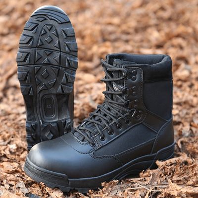 Chaussures TACTICAL 9 œillets NOIRES BRANDIT 9010-2 2