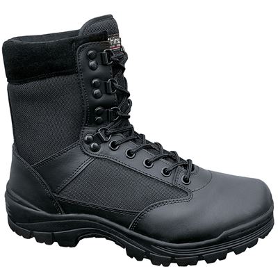 Chaussures TACTICAL 9 œillets NOIRES