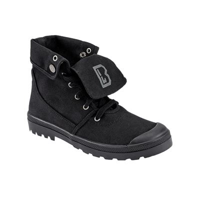 Chaussures MILITARY SNEAKER en toile NOIRES BRANDIT 9054-11002 2