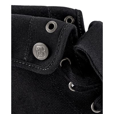 Chaussures MILITARY SNEAKER en toile NOIRES BRANDIT 9054-11002 3