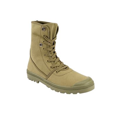 Chaussures MILITARY SNEAKER en toile VERT BRANDIT 9054-15001 2