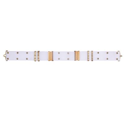 Ceinture LC1 G.I. polyester BLANCHE taille L ROTHCO 9059-L 2