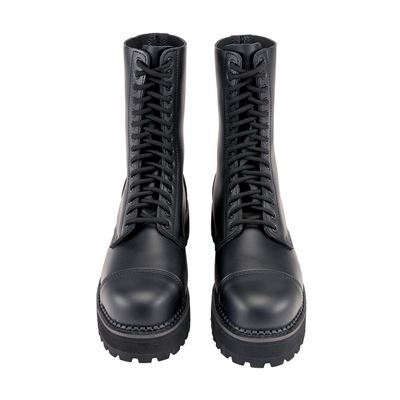 Chaussures à semelles compensées Plateau PHANTOM 14 œillets NOIRES BRANDIT 9073-2 4