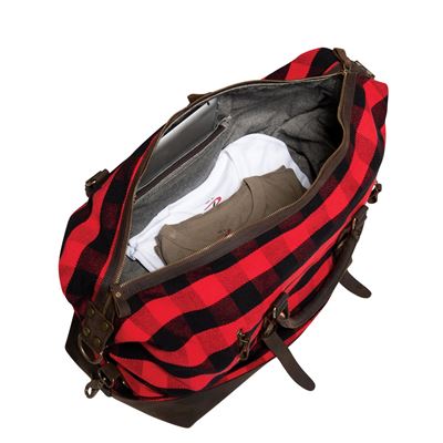 Sac EXTENDED WEEKENDER de voyage RED PLAID ROTHCO 9086 3