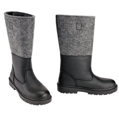 Chaussures en cuir et feutre Knobelbecher FILZ