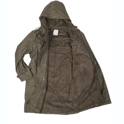 Veste parka BW longue avec doublure VERTE Bundeswehr 91010250 2