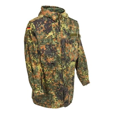 Veste/parka BW de campagne sans doublure FLECKTARN, comme neuve Bundeswehr 91010500-Z 2